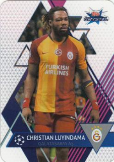 Christian Luyindama Galatasaray AS 2019/20 Topps Crystal Champions League Base card #98